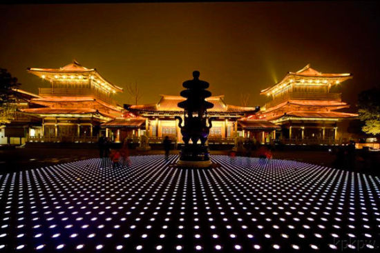 A scenic view of Xian Xiangji Temple Shandao Pagoda