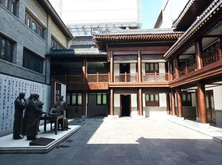 A scenic view of Xian Yisushe Theater