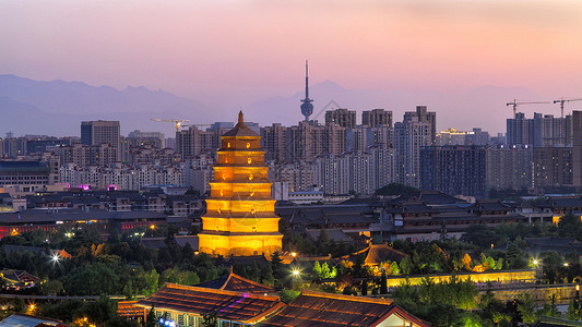 A scenic view of Xian Zhaohui Pagoda