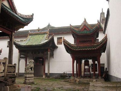A scenic view of Xiangtan Beiwusheng Huiguan