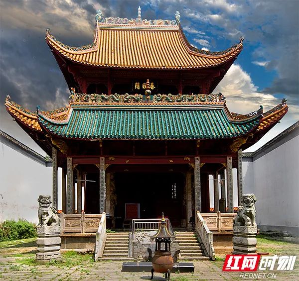 A scenic view of Xiangtan Beiwusheng Huiguan