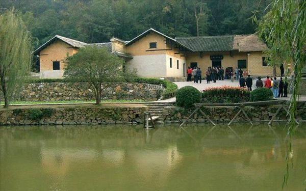 A scenic view of Xiangtan Shaoshanchong Maozedong Guju