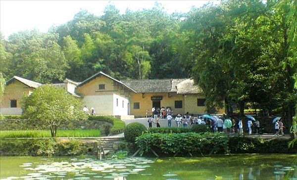 A scenic view of Xiangtan Shaoshanchong Maozedong Guju