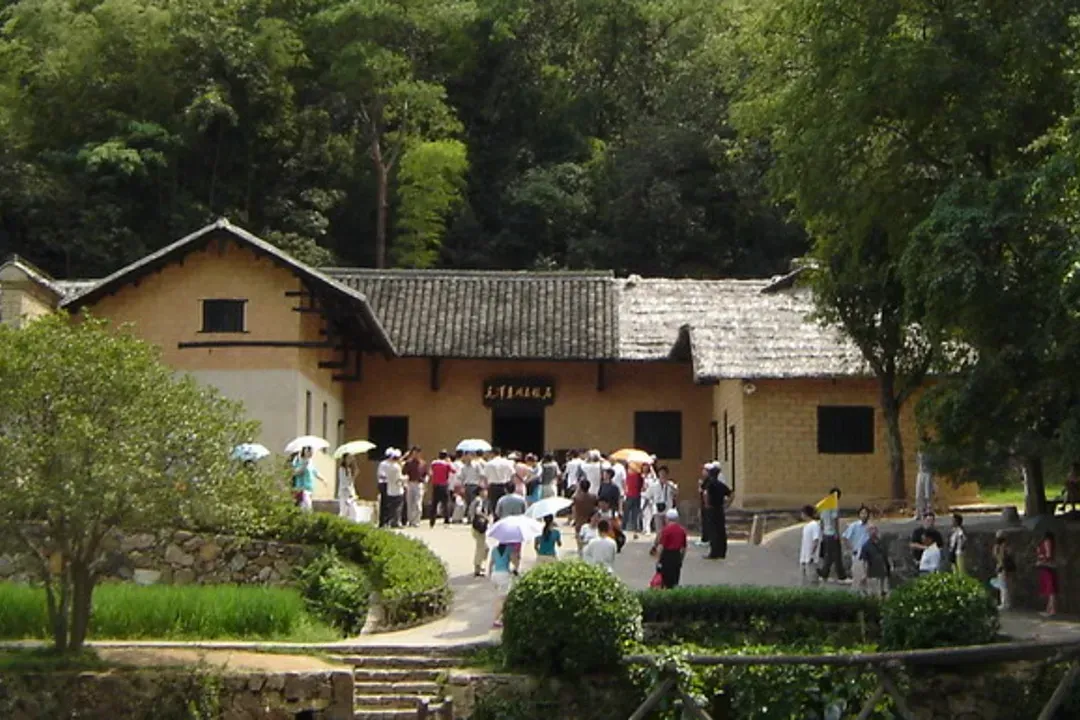 A scenic view of Xiangtan Shaoshanchong Maozedong Guju
