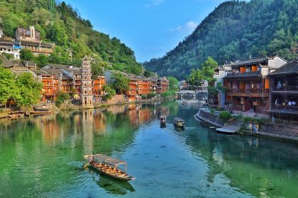 A scenic view of Xiangxi Buermen Yizhi