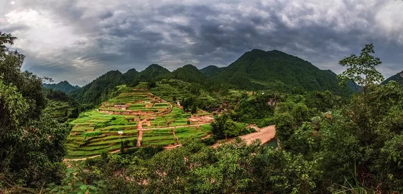 A scenic view of Xiangxi Laosicheng Yizhi