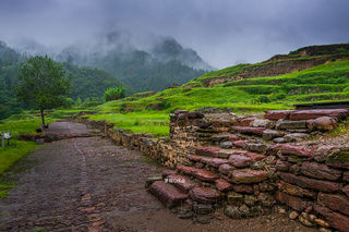 A scenic view of Xiangxi Laosicheng Yizhi