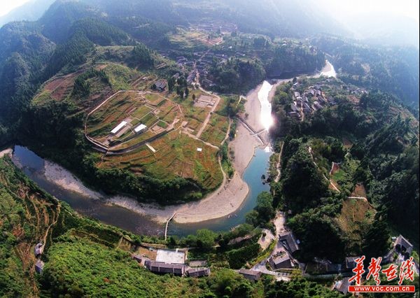 A scenic view of Xiangxi Laosicheng Yizhi