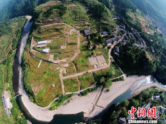 A scenic view of Xiangxi Laosicheng Yizhi