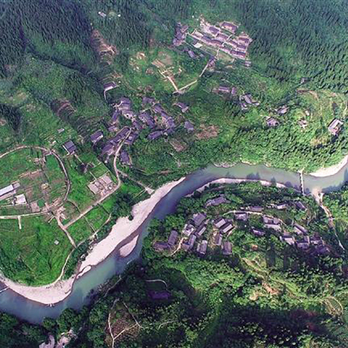 A scenic view of Xiangxi Laosicheng Yizhi