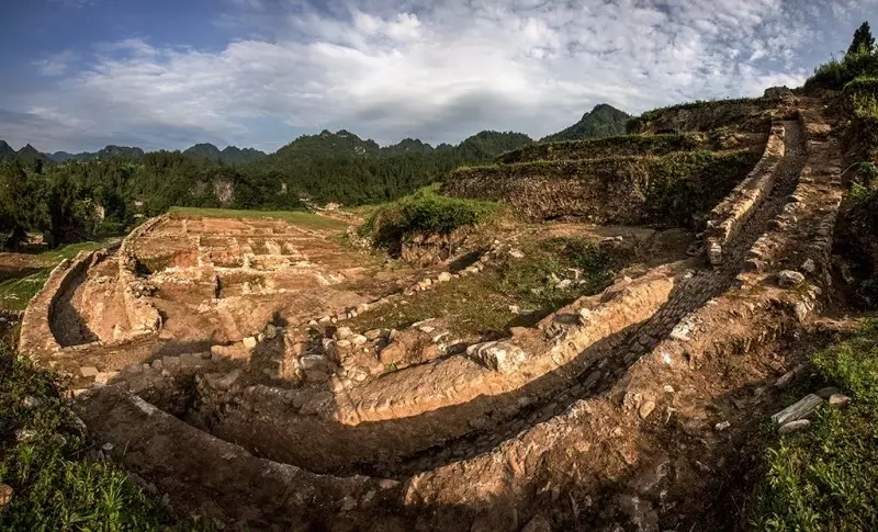 A scenic view of Xiangxi Laosicheng Yizhi