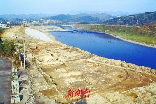 A scenic view of Xiangxi Liye Daban Yizhi Muqun