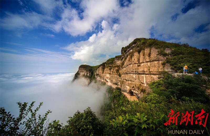 A scenic view of Xiangxi Liye Gucheng Yizhi