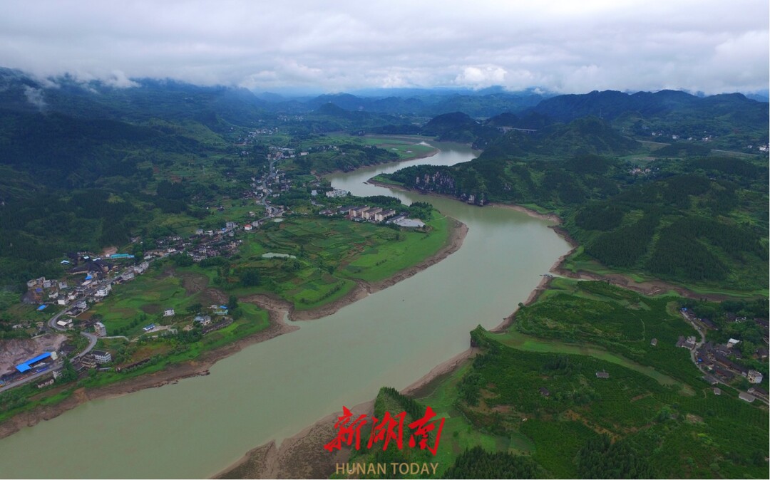 A scenic view of Xiangxi Sifangcheng Yizhi
