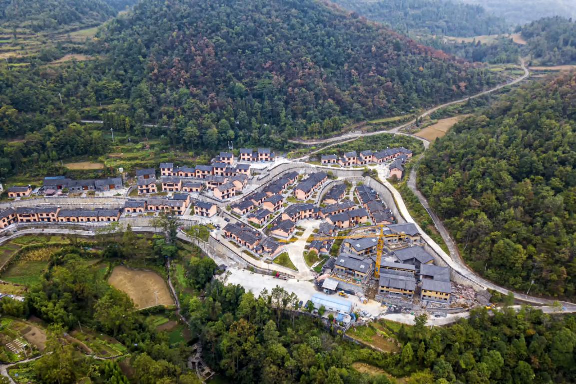 A scenic view of Xiangxi Weijiazhai Gucheng Yizhi