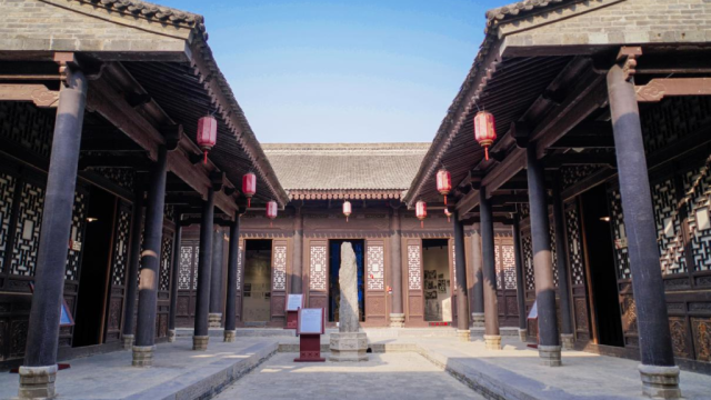A scenic view of Xianyang Anwubao Wartime Youth Training Class Site