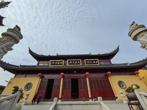 A scenic view of Xianyang Baoben Temple Pagoda