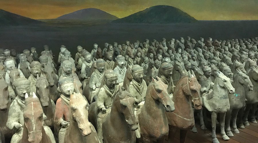 A scenic view of Xianyang Confucian Temple