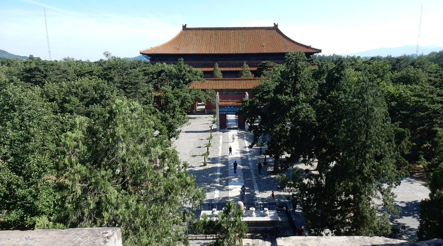 A scenic view of Xianyang Han Yunling Mausoleum