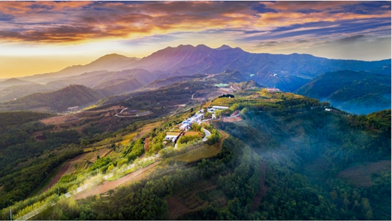 A scenic view of Xianyang Han Yunling Mausoleum