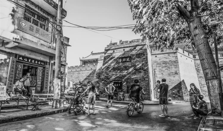 A scenic view of Xianyang Han Yunling Mausoleum