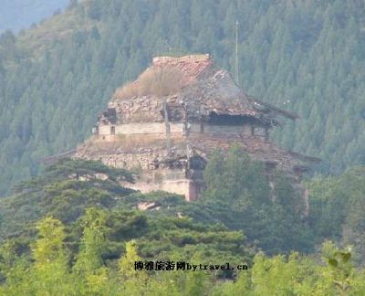 A scenic view of Xianyang Maoling Mausoleum