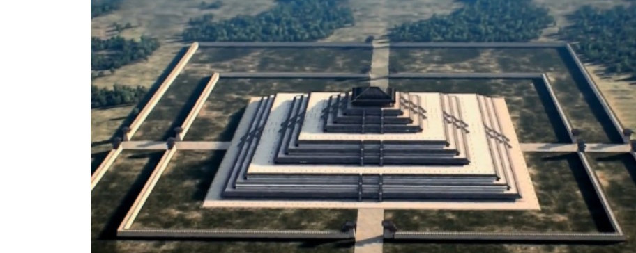 A scenic view of Xianyang Qin Prince Tombs