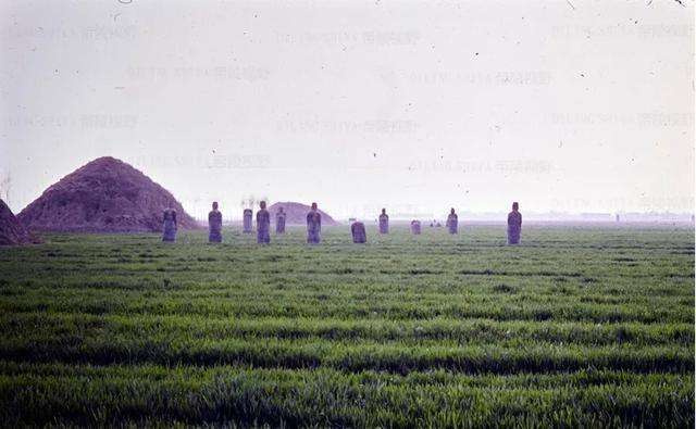 A scenic view of Xianyang Shunling Mausoleum