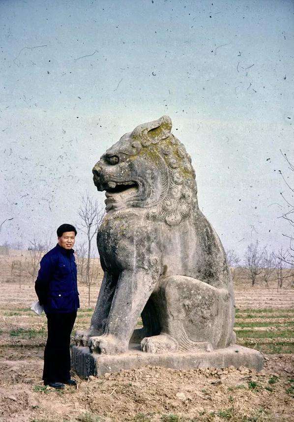 A scenic view of Xianyang Shunling Mausoleum