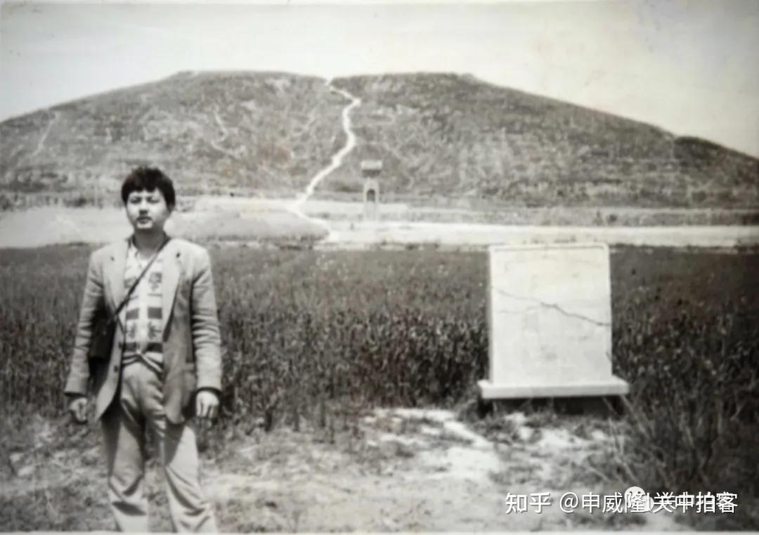 A scenic view of Xianyang Western Han Imperial Tombs
