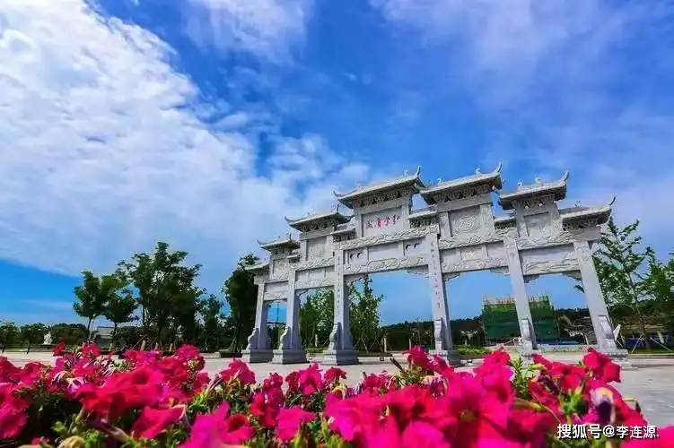 A scenic view of Xianyang Wugong Chenghuang Temple