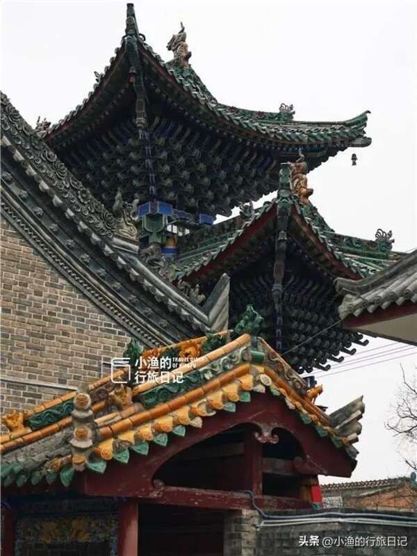 A scenic view of Xianyang Wugong Chenghuang Temple