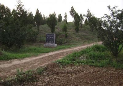 A scenic view of Xianyang Yongkangling Mausoleum