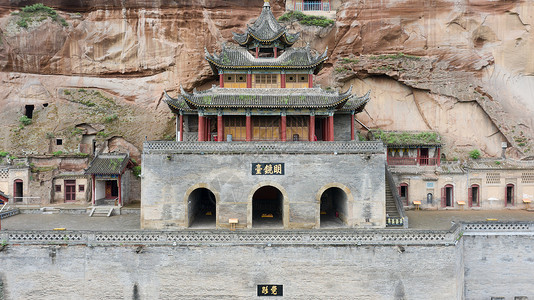 A scenic view of Xianyang Yongkangling Mausoleum