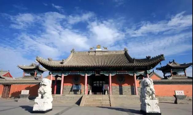 A scenic view of Xilingol Beizimiao