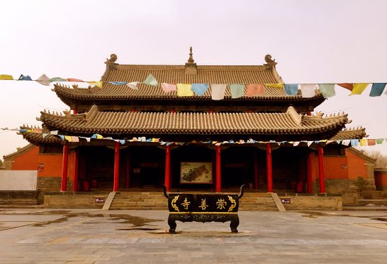 A scenic view of Xilingol Beizimiao