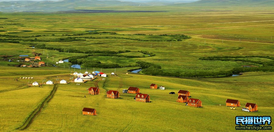 A scenic view of Xilingol Engeerhemuqun