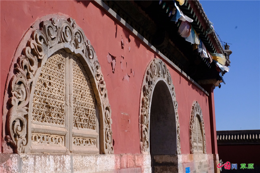 A scenic view of Xilingol Huizongsi