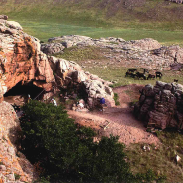 A scenic view of Xilingol Jinsitaidongxueyizhi