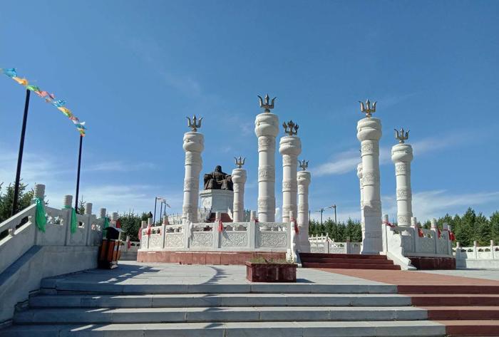 A scenic view of Xilingol Silangchenggucheng