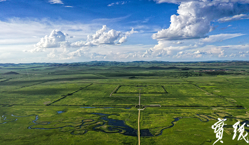 A scenic view of Xilingol Yuanshangduyizhi