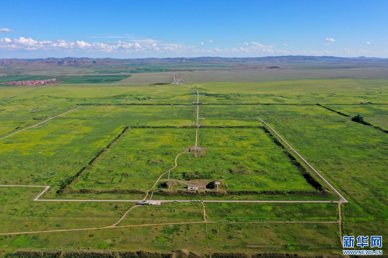 A scenic view of Xilingol Yuanshangduyizhi