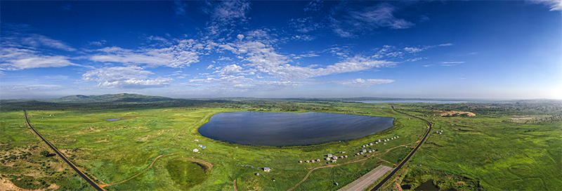 A scenic view of Xilingol Yuanshangduyizhi