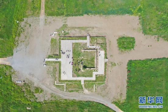 A scenic view of Xilingol Yuanshangduyizhi
