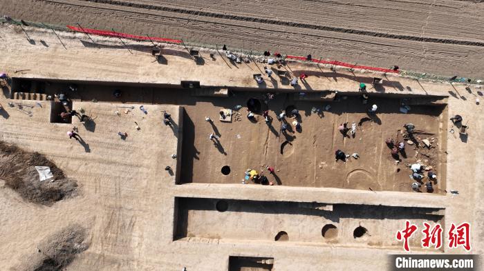 A scenic view of Xingtai Bairen City Site