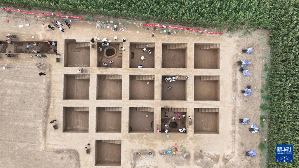 A scenic view of Xingtai Bairen City Site