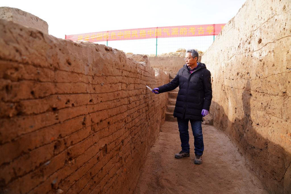 A scenic view of Xingtai Bairen City Site