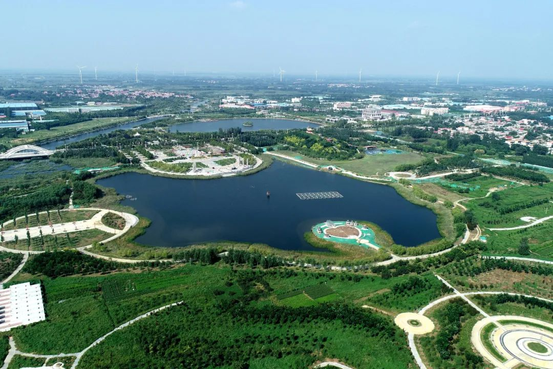 A scenic view of Xingtai Beizhou Ancient City Site
