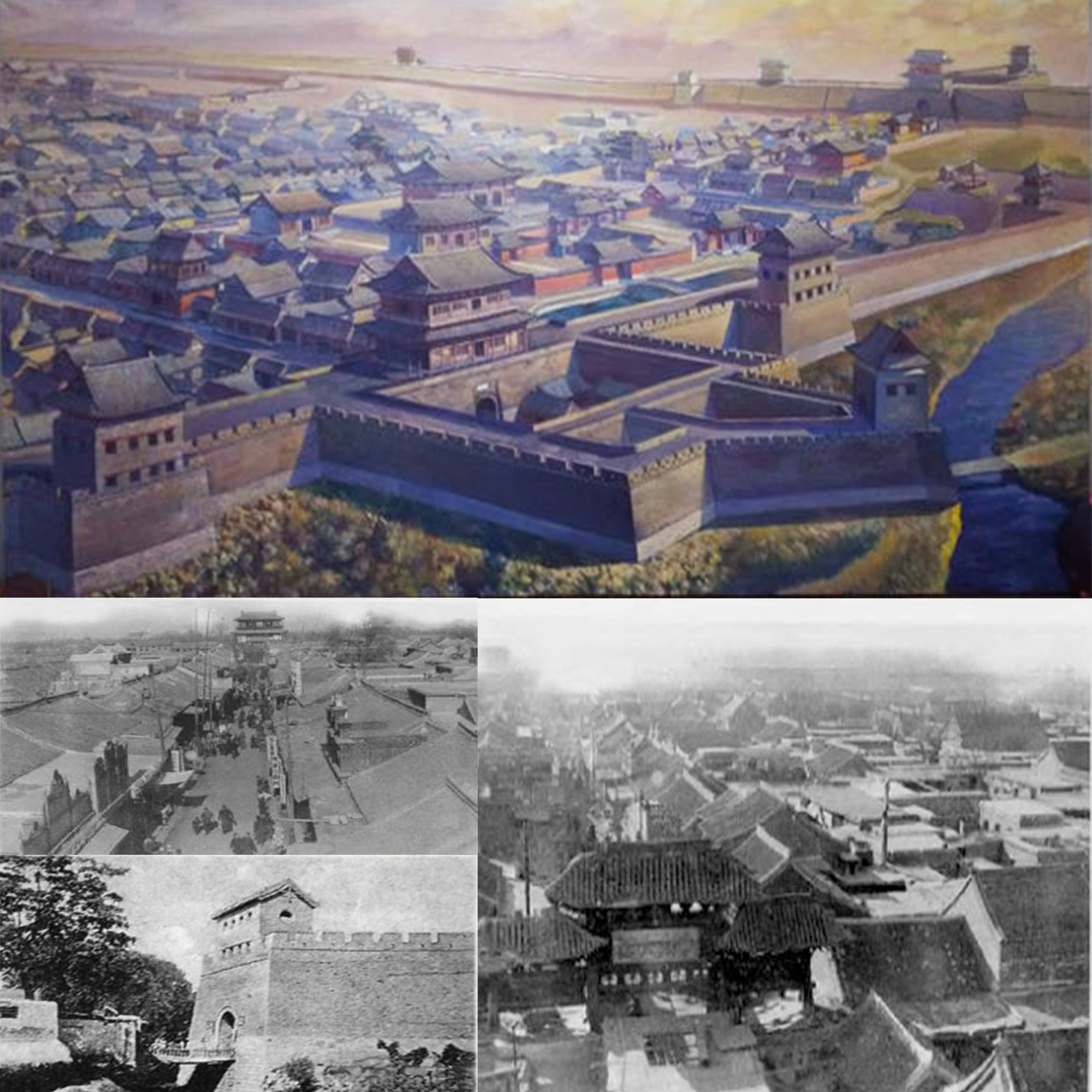 A scenic view of Xingtai Beizhou Ancient City Site