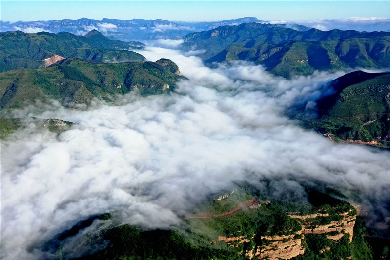 A scenic view of Xingtai Daodejing Sutra Pillar